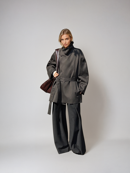 Korte Trenchcoat | Britse Stijl